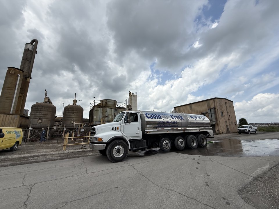 Our delivery fleet in action